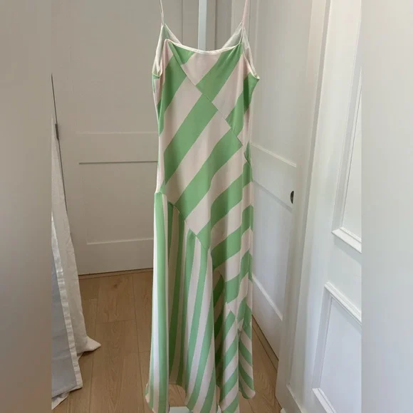 Saunders Mint Imman Striped Dress - Picture 8 of 9